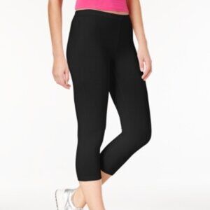#1415 Hue Capri Leggings Black